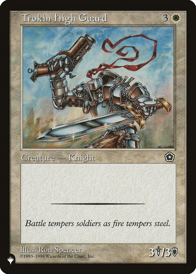 Trokin High Guard [The List] 