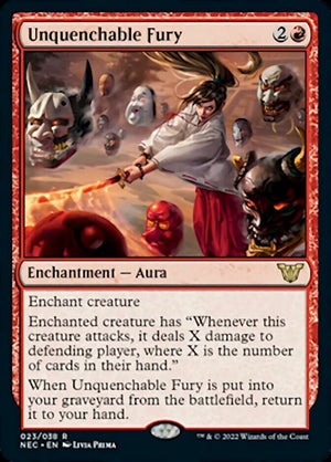 Unquenchable Fury [Kamigawa: Neon Dynasty Commander] 