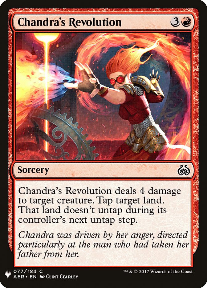 Chandra's Revolution [Mystery Booster] 