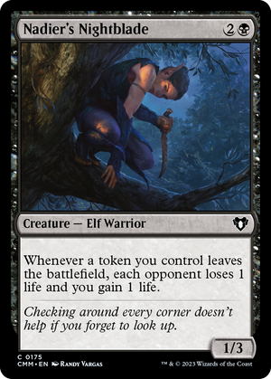 Nadier's Nightblade [Commander Masters] 
