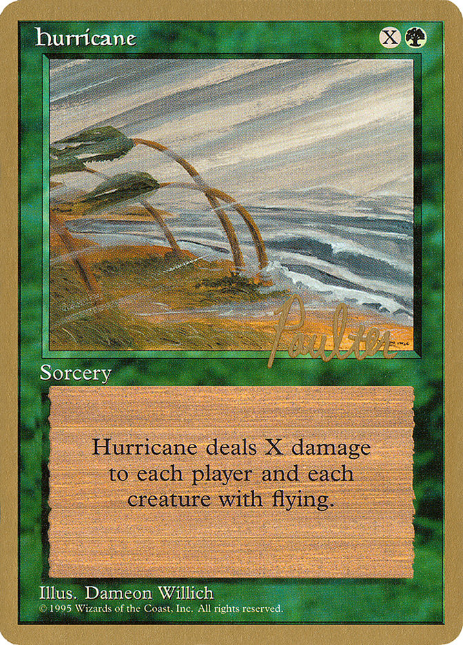 Hurricane (Preston Poulter) [Pro Tour Collector Set] 