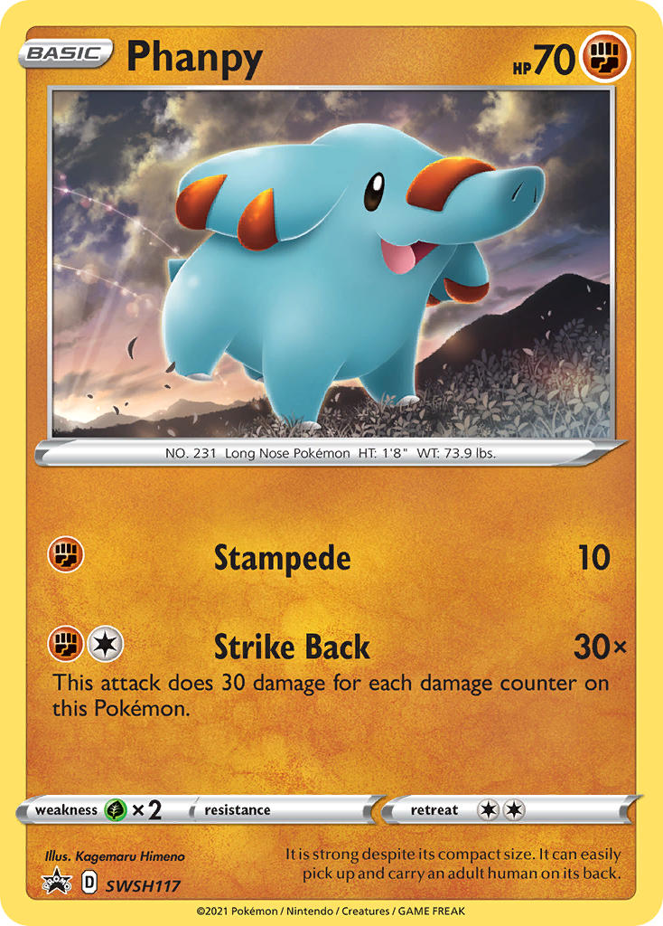 Phanpy (SWSH117) [Sword & Shield: Black Star Promos] 