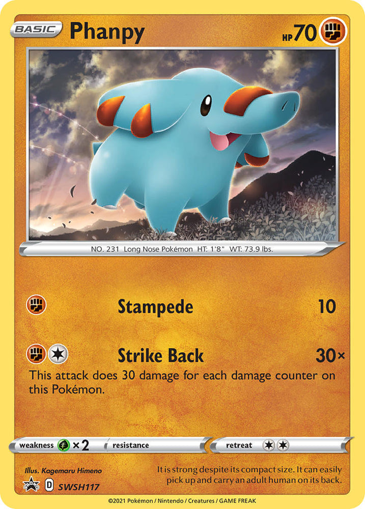 Phanpy (SWSH117) [Sword &amp; Shield: Black Star Promos] 