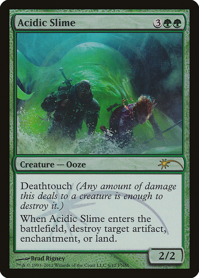 Acidic Slime [Friday Night Magic 2012] 