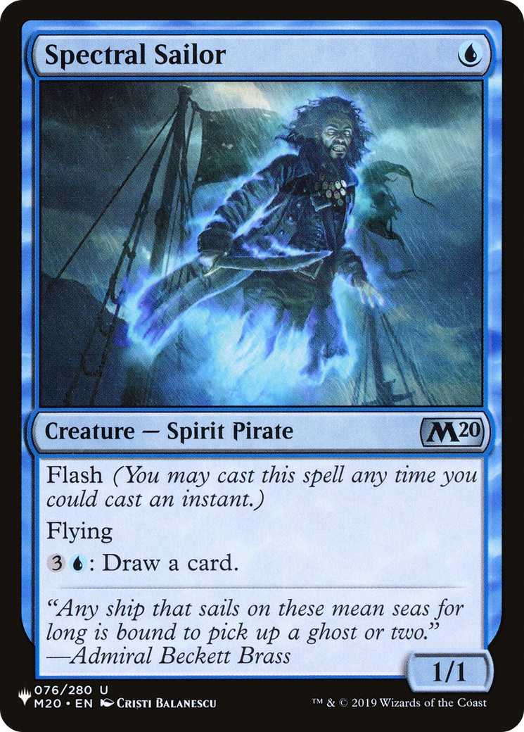 Spectral Sailor [The List]