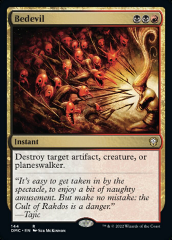 Bedevil [Dominaria United Commander] 