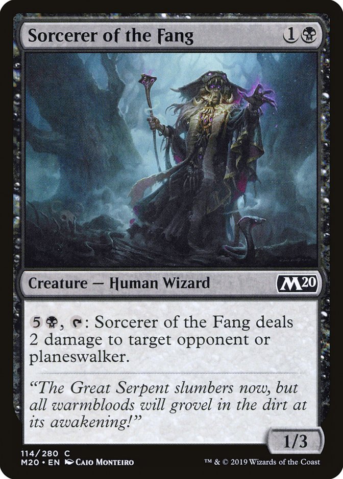 Sorcerer of the Fang [Core Set 2020] 