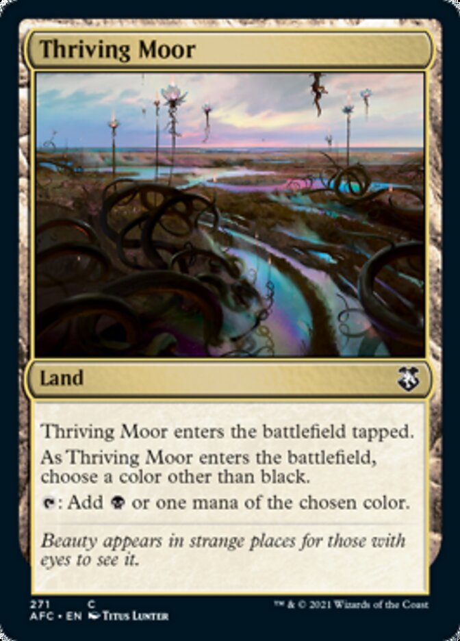 Thriving Moor [Dungeons &amp; Dragons: Adventures in the Forgotten Realms Commander] 