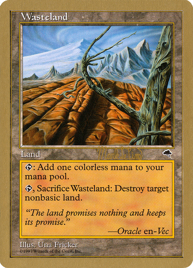 Wasteland (Mark Le Pine) [World Championship Decks 1999] 