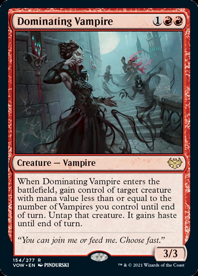 Dominating Vampire [Innistrad: Crimson Vow] 