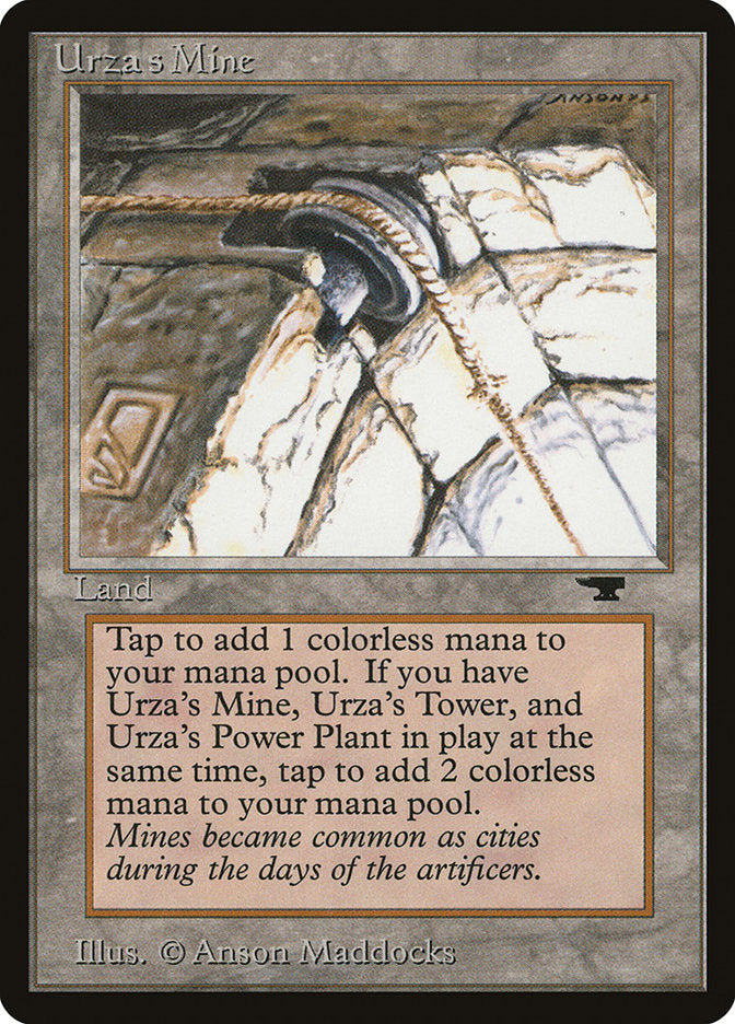 Urza's Mine (Pulley Embedded in Stone) [Antiquities] 