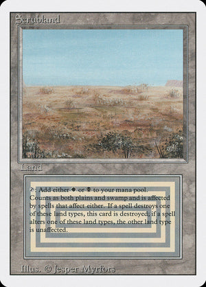 Scrubland [Revised Edition] 