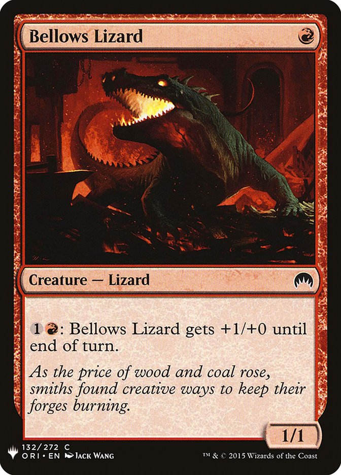 Bellows Lizard [Mystery Booster] 