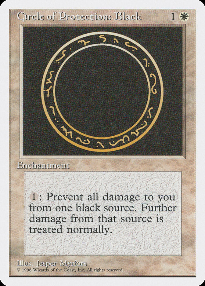 Circle of Protection: Black [Introductory Two-Player Set] 