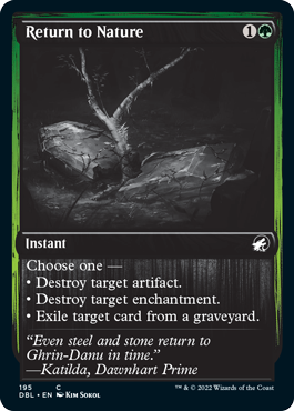 Return to Nature [Innistrad: Double Feature] 