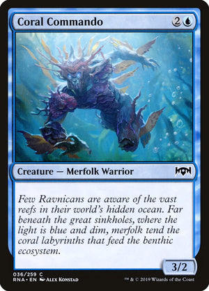 Coral Commando [Ravnica Allegiance] 