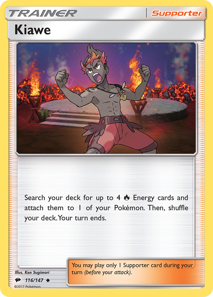 Kiawe (116/147) [Sun & Moon: Burning Shadows] 