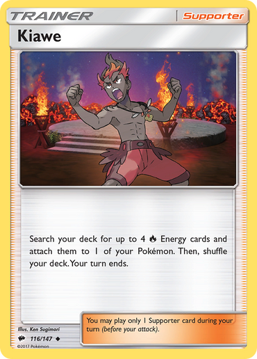 Kiawe (116/147) [Sun &amp; Moon: Burning Shadows] 