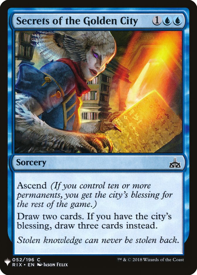 Secrets of the Golden City [Mystery Booster] 