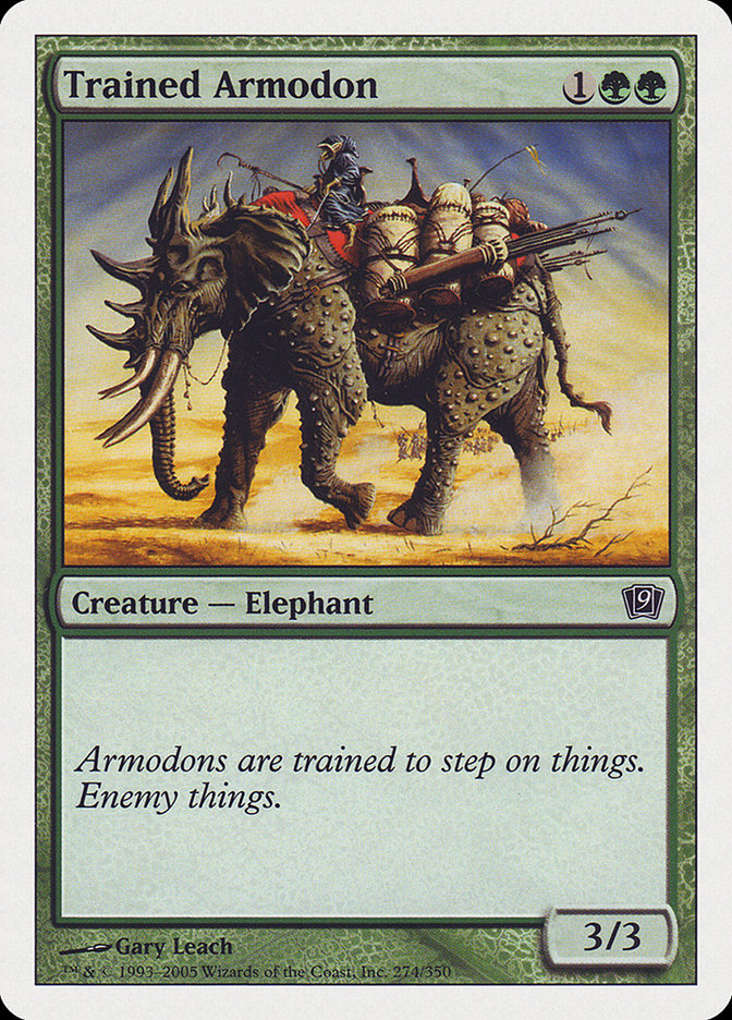 Trained Armodon [Ninth Edition] 