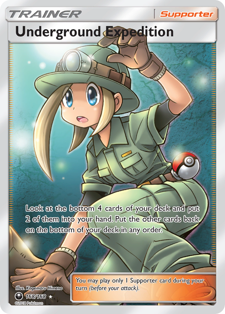 Underground Expedition (168/168) [Sun &amp; Moon: Celestial Storm] 