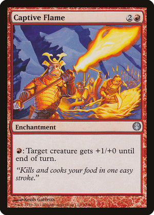 Captive Flame [Duel Decks: Knights vs. Dragons] 
