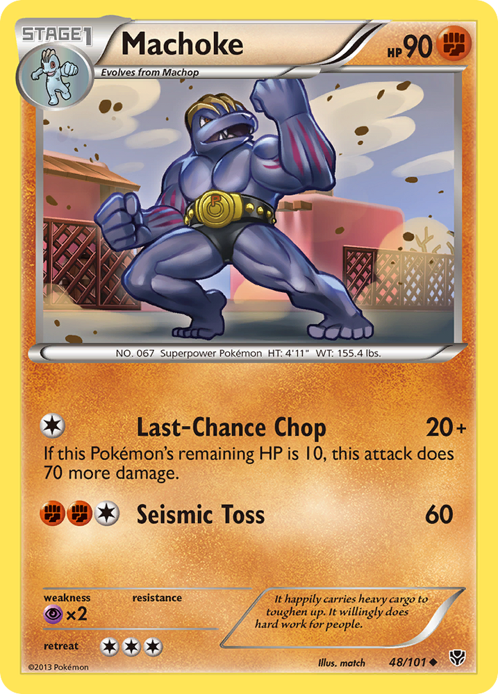 Machoke (48/101) [Black &amp; White: Plasma Blast] 