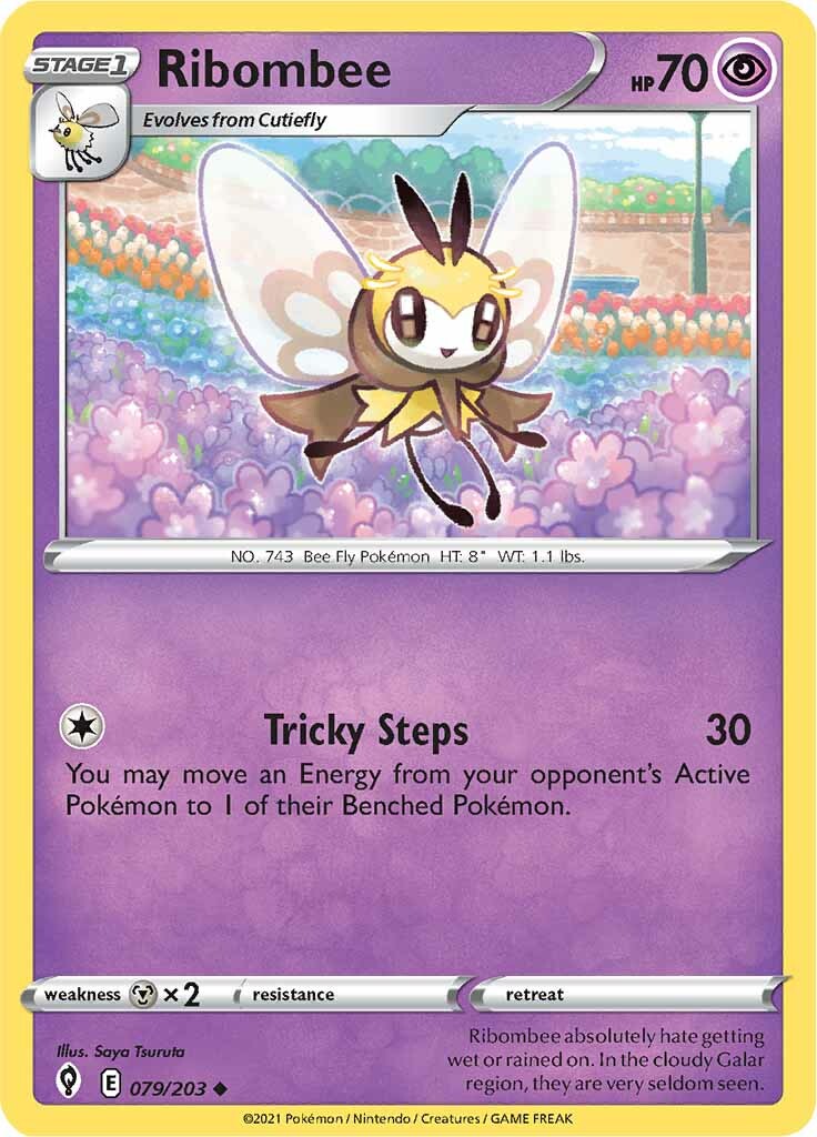 Ribombee (079/203) [Sword & Shield: Evolving Skies] 