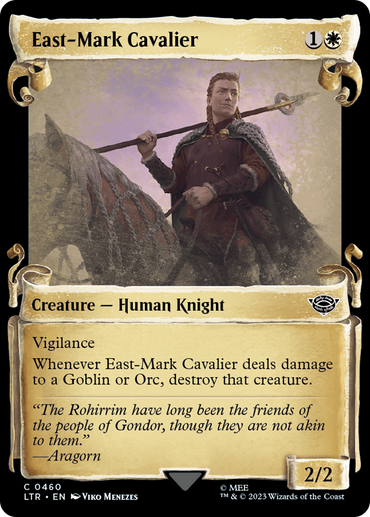 East-Mark Cavalier [The Lord of the Rings: Tales of Middle-Earth Showcase Scrolls] 