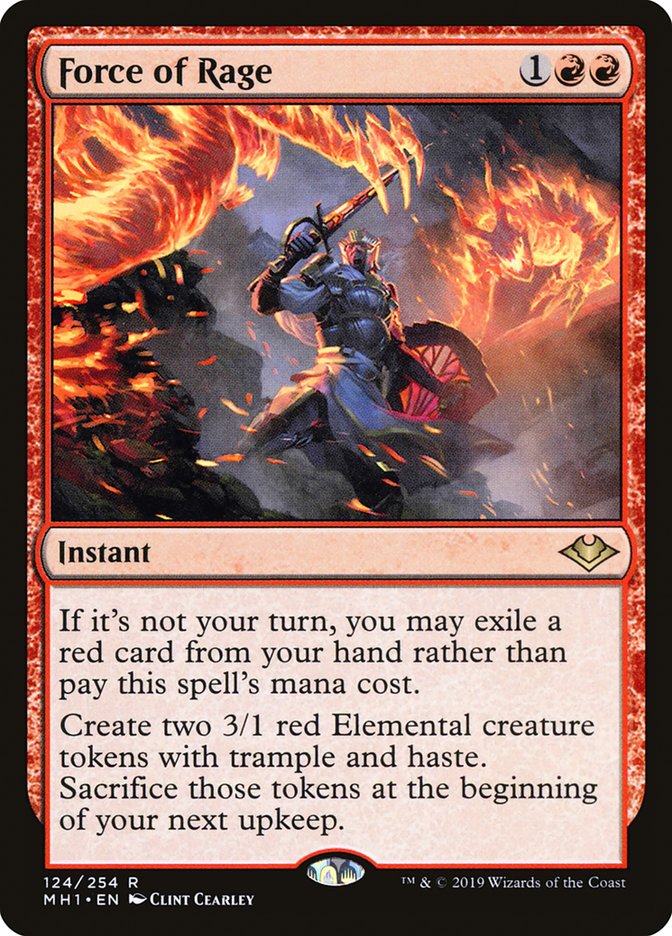 Force of Rage [Modern Horizons] 