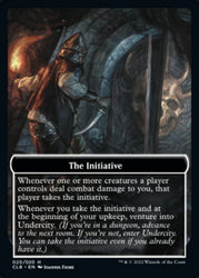 The Initiative // ​​Undercity Double-Sided Token [Commander Legends: Battle for Baldur's Gate Tokens] 