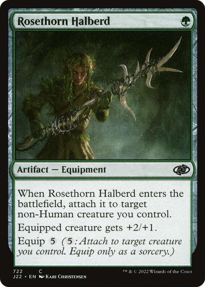 Rosethorn Halberd [Jumpstart 2022] 