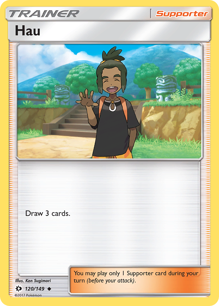 Hau (120/149) [Sun & Moon: Base Set] 