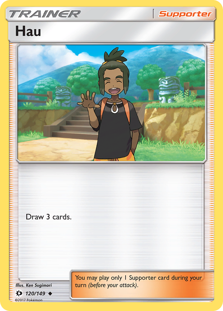 Hau (120/149) [Sun &amp; Moon: Base Set] 