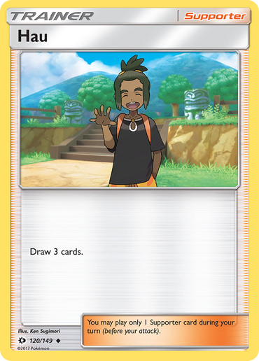 Hau (120/149) [Sun &amp; Moon: Base Set] 