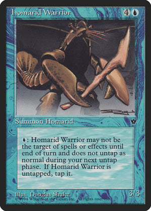 Homarid Warrior (Douglas Shuler) [Fallen Empires] 