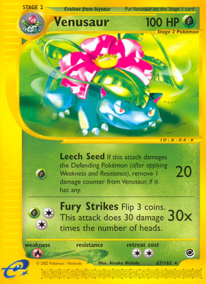 Venusaur (67/165) [Expedition: Base Set] 