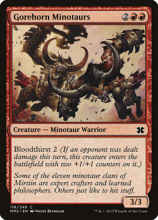 Gorehorn Minotaurs [Modern Masters 2015] 