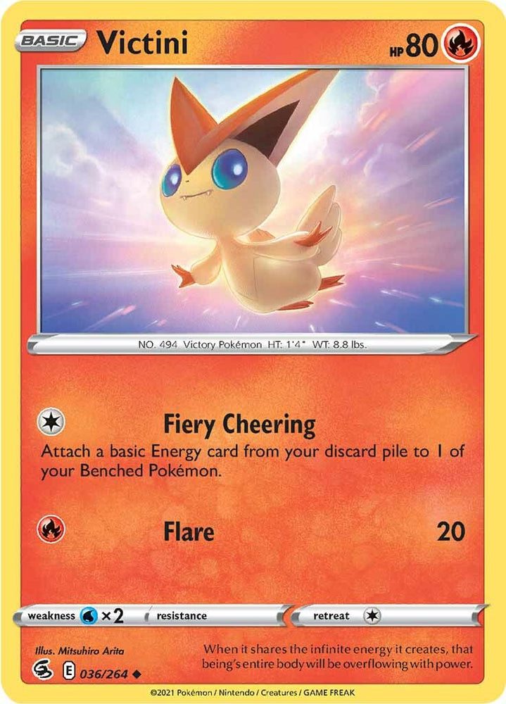 Victini (036/264) [Sword &amp; Shield: Fusion Strike] 