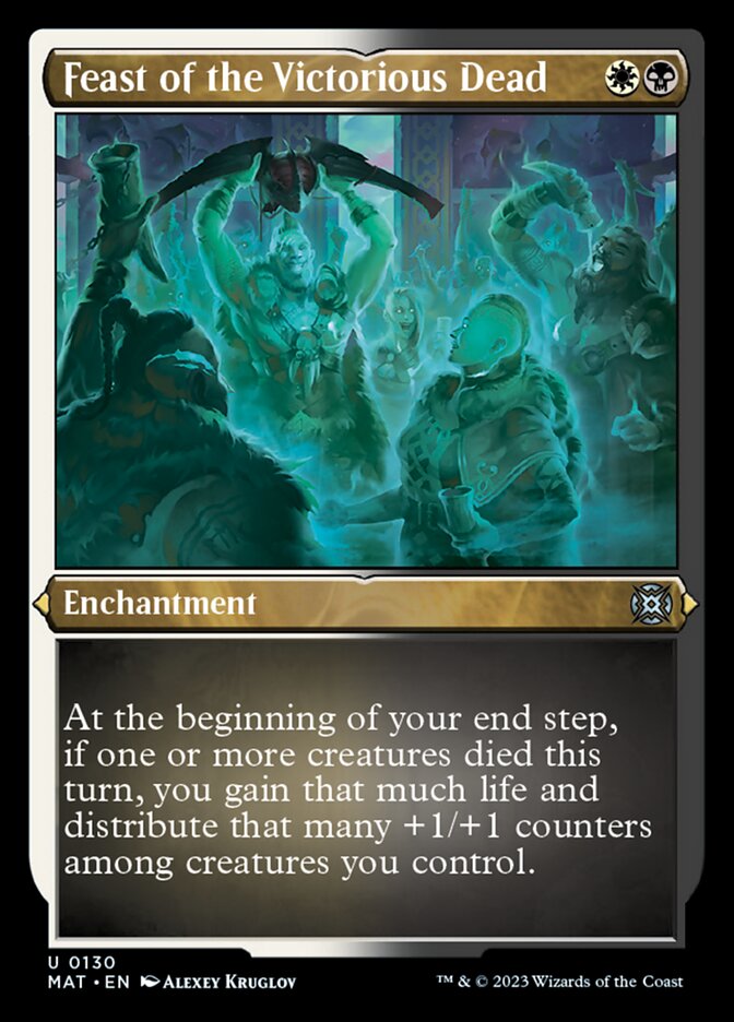 Feast of the Victorious Dead (Foil Etched) [March of the Machine: The Aftermath] 