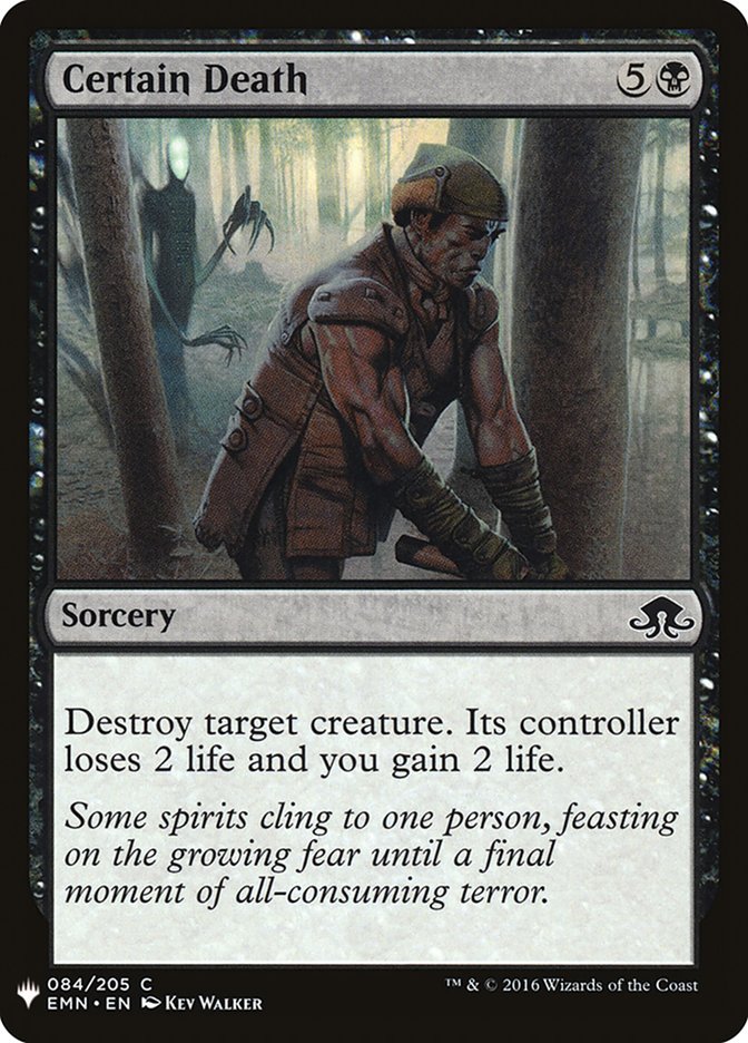Certain Death [Mystery Booster] 