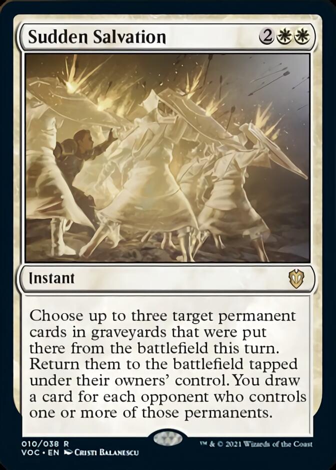 Sudden Salvation [Innistrad: Crimson Vow Commander] 