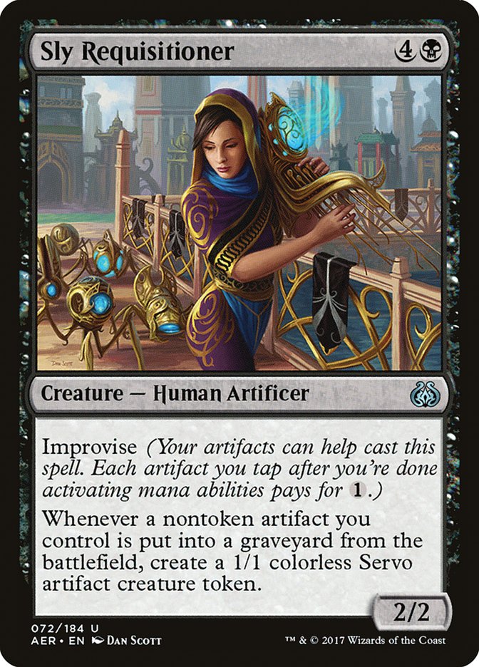 Sly Requisitioner [Aether Revolt] 