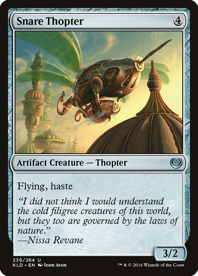 Snare Thopter [Kaladesh] 