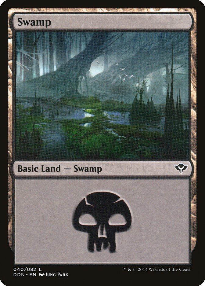 Swamp (40) [Duel Decks: Speed vs. Cunning]