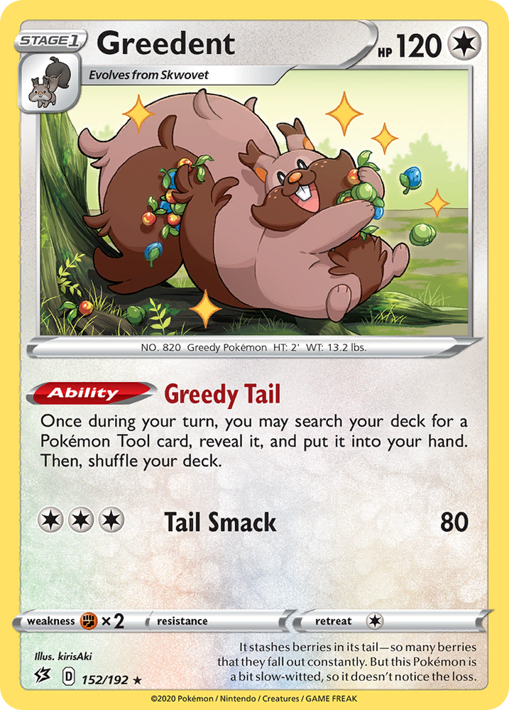 Greedent (152/192) [Sword &amp; Shield: Rebel Clash] 