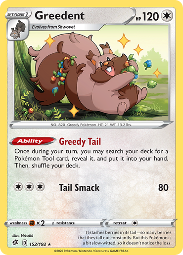 Greedent (152/192) [Sword &amp; Shield: Rebel Clash] 