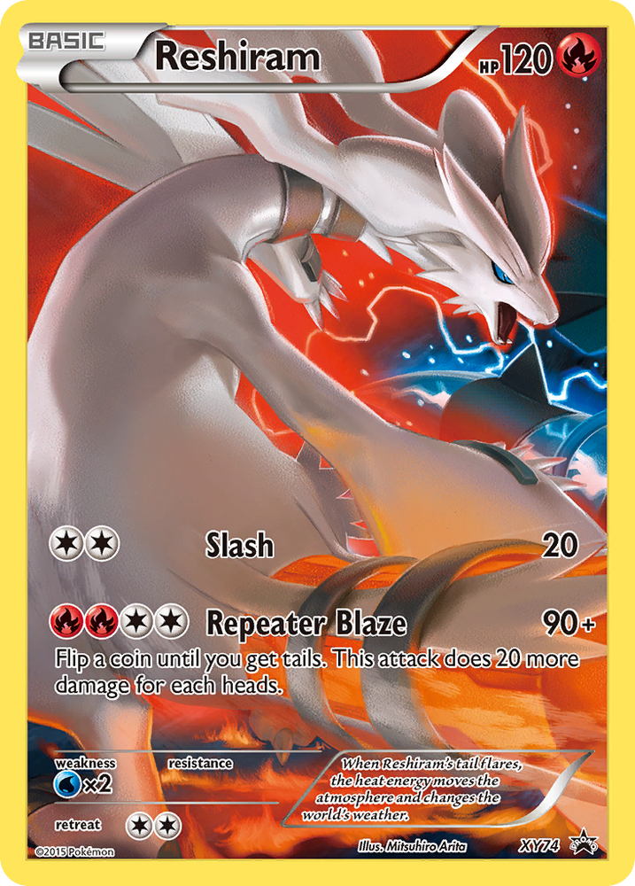 Reshiram (XY74) [XY: Black Star Promos] 