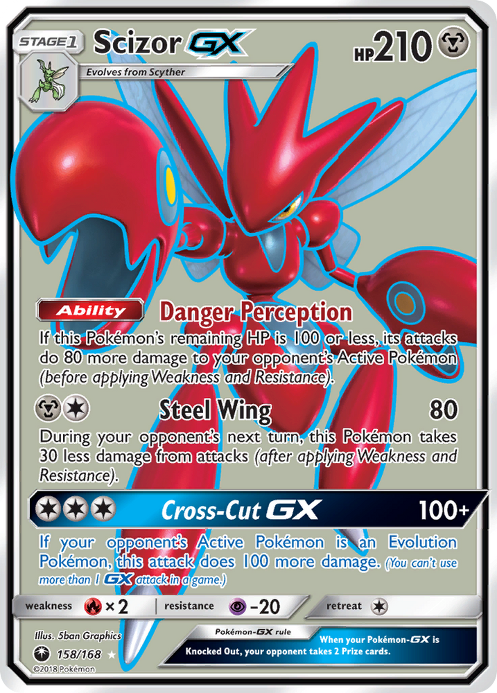 Scizor GX (158/168) [Sun &amp; Moon: Celestial Storm] 