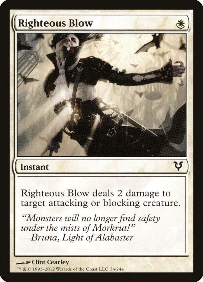 Righteous Blow [Avacyn Restored] 